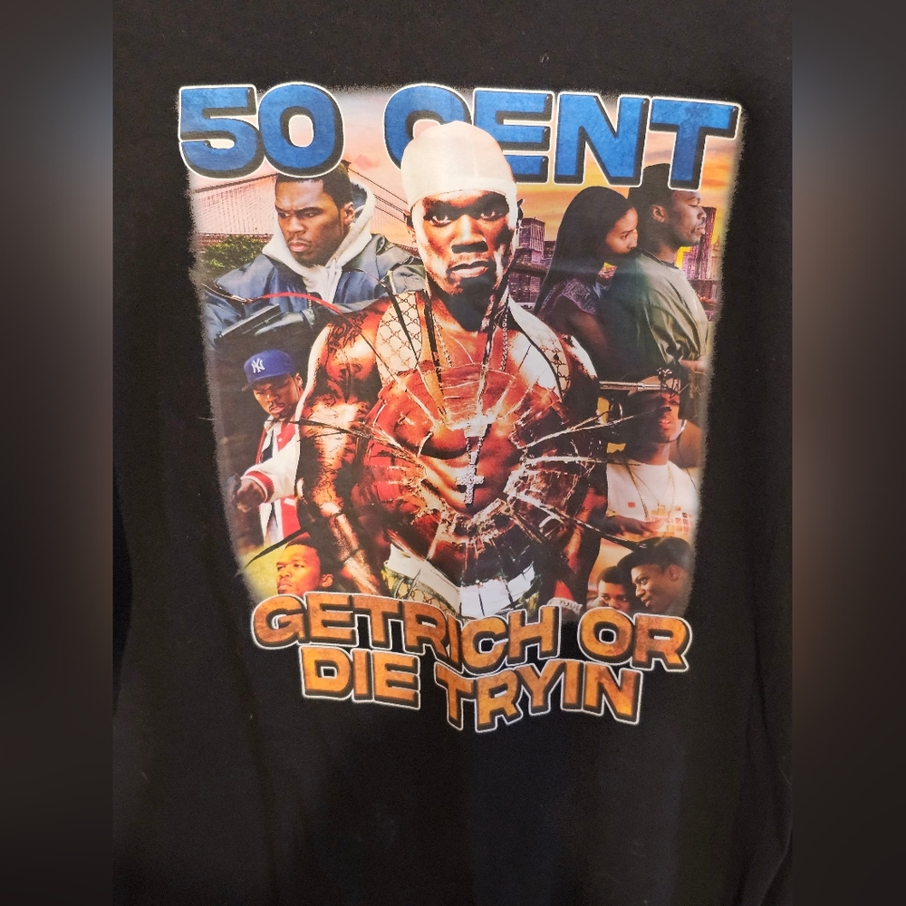 50 Cent Rap Hip-Hop T-Shirt - Gem
